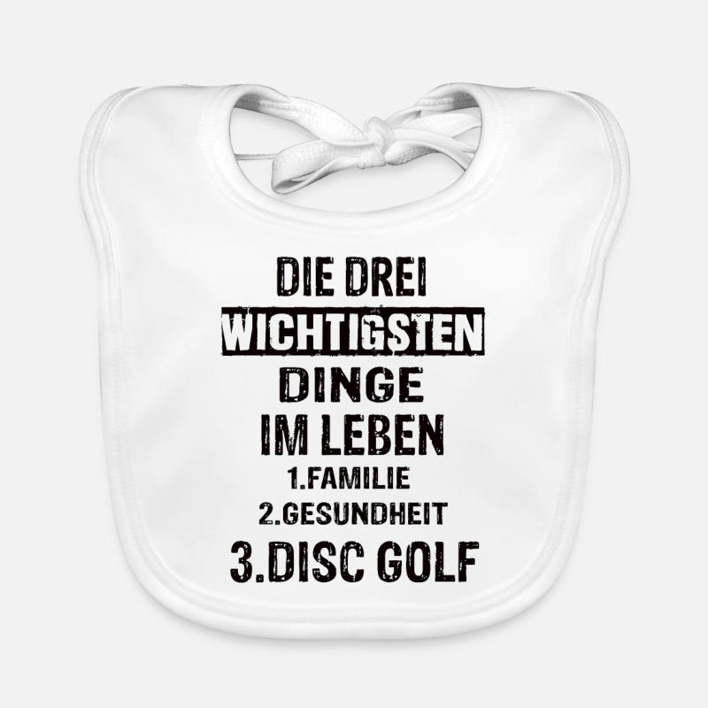 Disc Golf Baby Bio-Lätzchen
