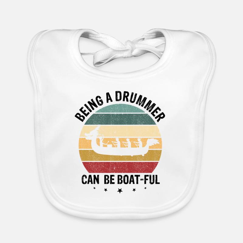 Drachenboot Trainer und Drachenboot Baby Bio-Lätzchen