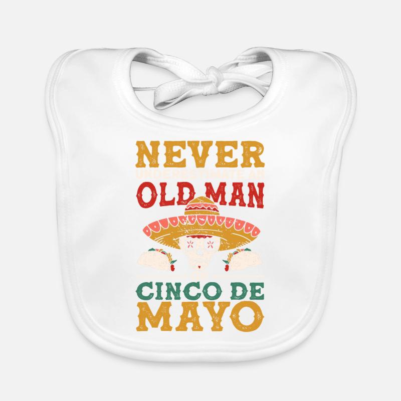 Cinco De Mayo Parti mexicain Cinco De Mayo Bavoir bio Bébé