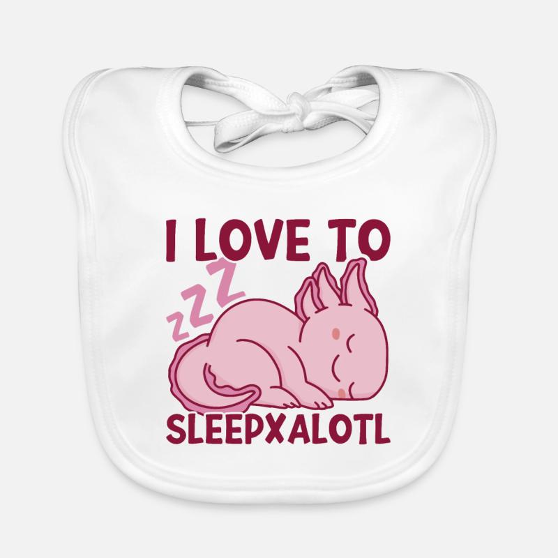Axolotl Baby Bio-Lätzchen