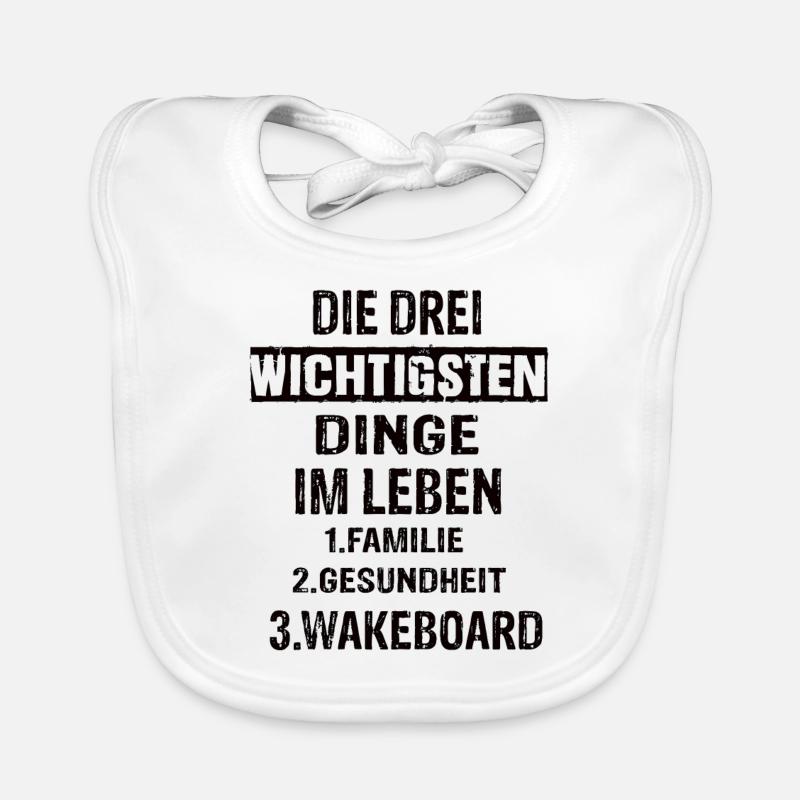 Wakeboard Baby Bio-Lätzchen