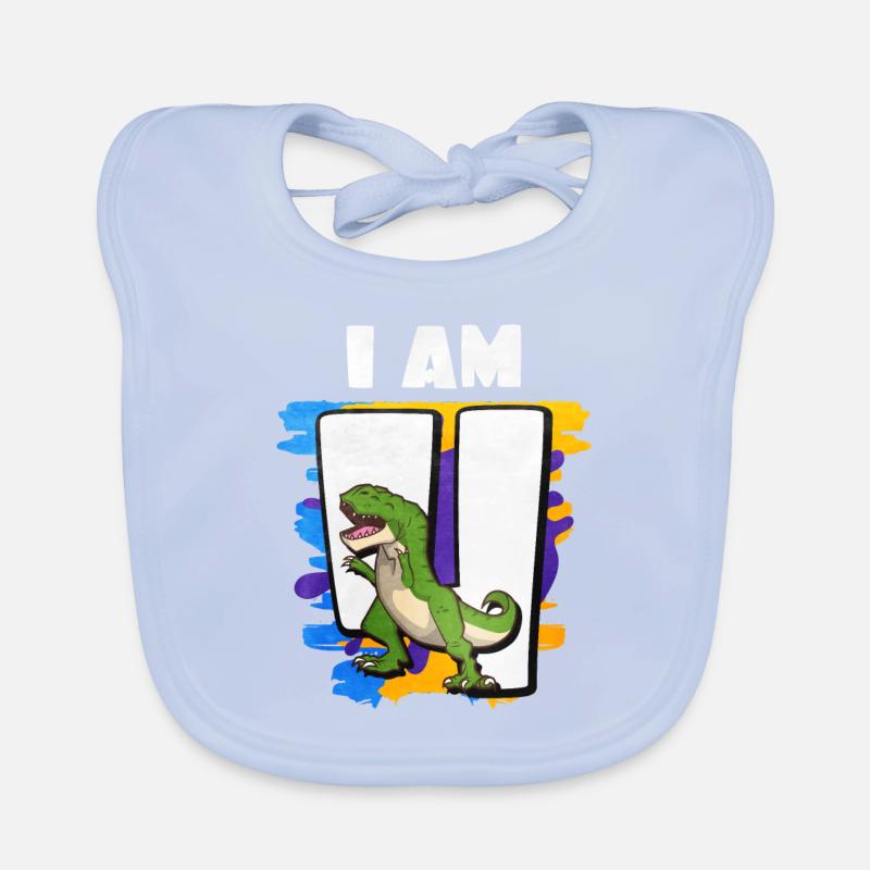 4th birthday Organic Baby Bibs