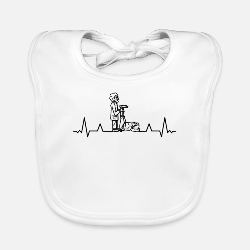 Physiotherapy Chiropractor Physio-Masseur Organic Baby Bibs
