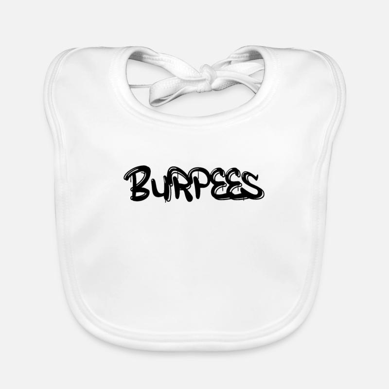 Burpee graffiti Organic Baby Bibs