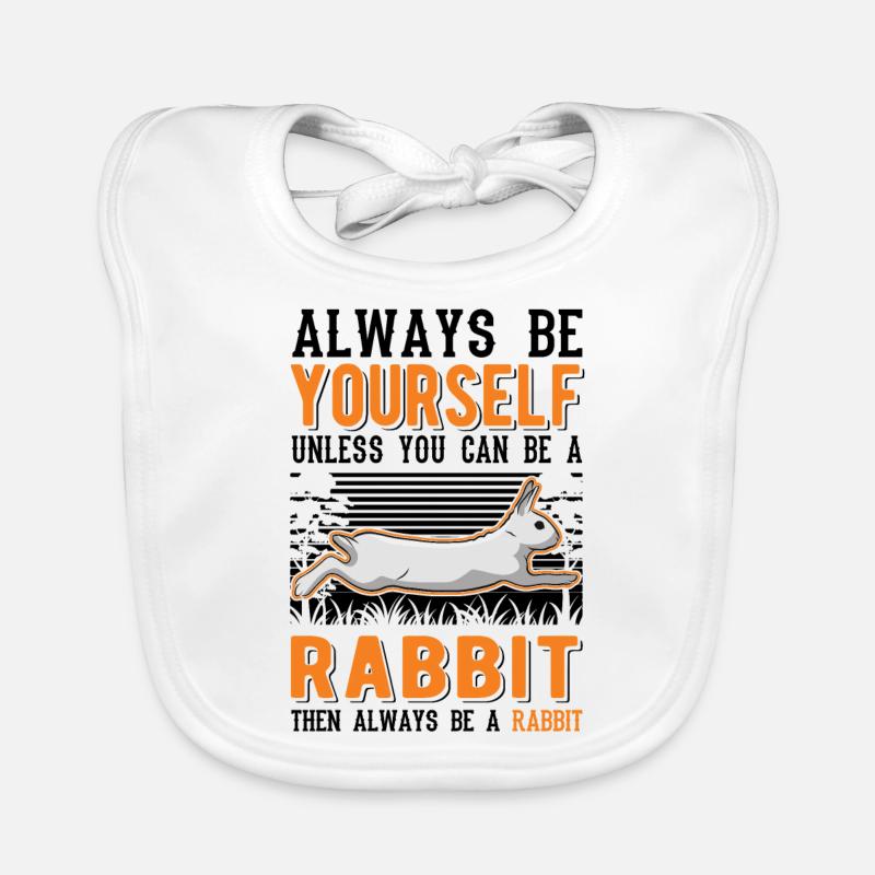 Lapin lapin lapin lapin Bavoir bio Bébé