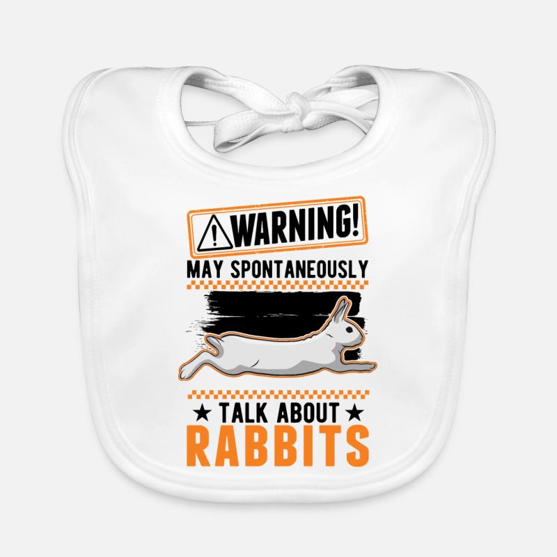 Lapin lapin lapin lapin Bavoir bio Bébé