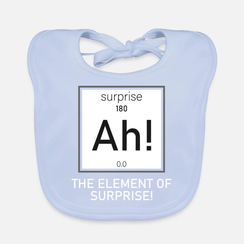 Element der Überraschung Baby Bio-Lätzchen