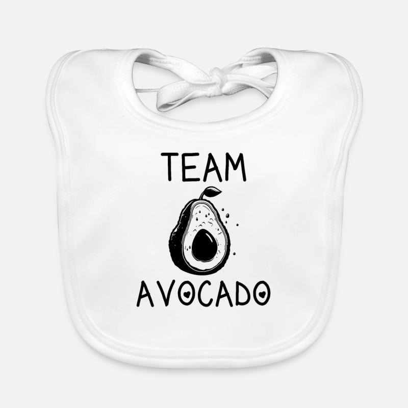 Team Avocado Baby Bio-Lätzchen