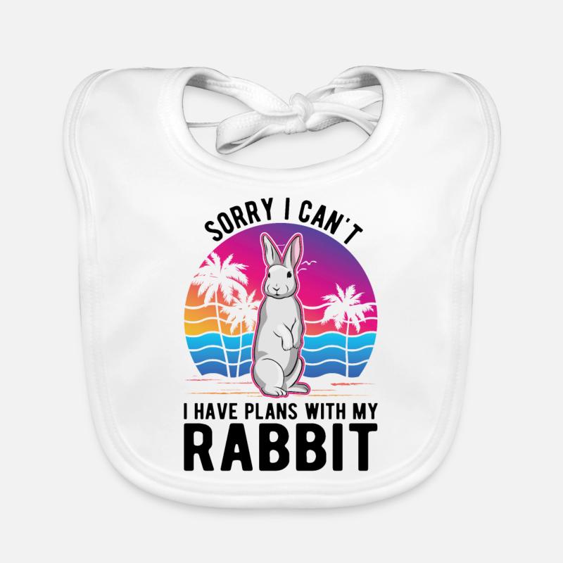 Lapin lapin lapin lapin Bavoir bio Bébé