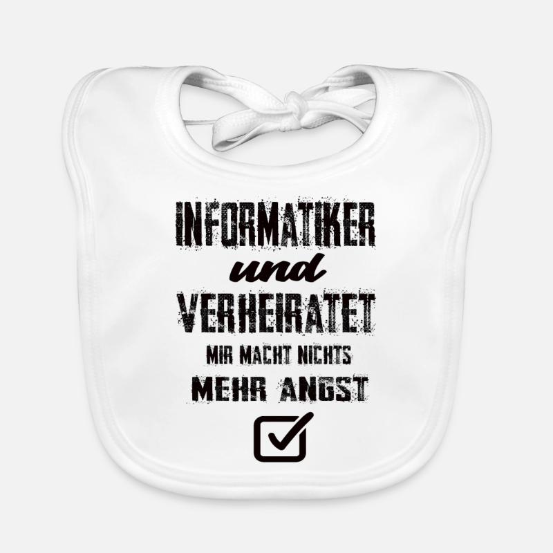 Informatiker Baby Bio-Lätzchen