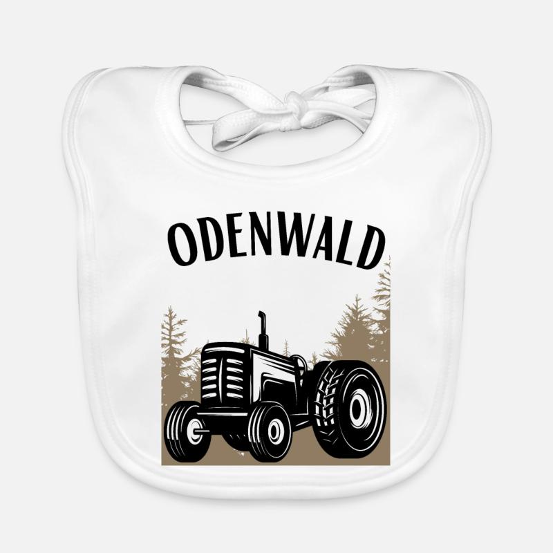 Traktor Odenwald Baby Bio-Lätzchen