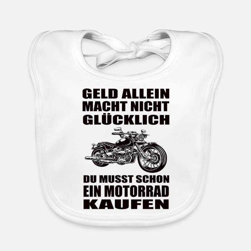 Motorrad Baby Bio-Lätzchen