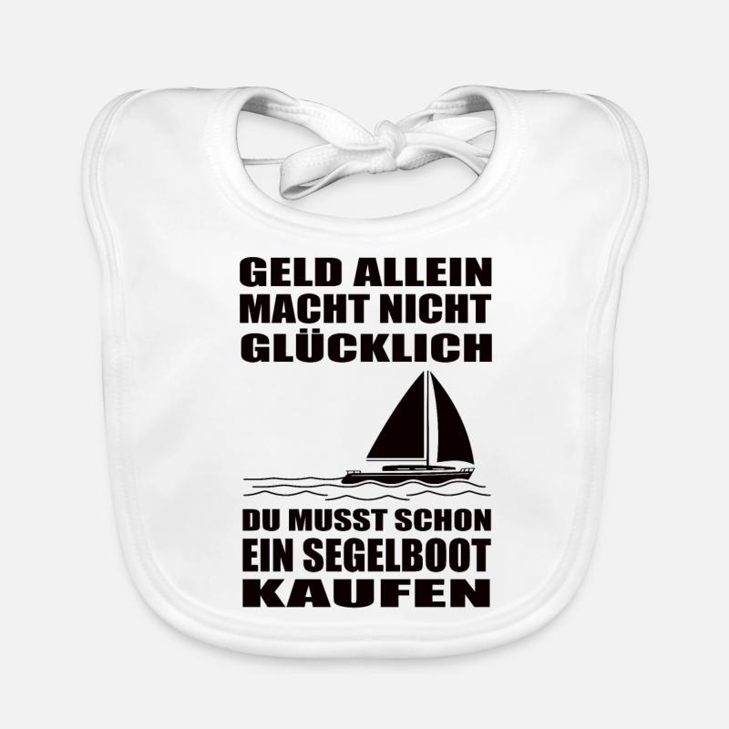 Segelboot Baby Bio-Lätzchen