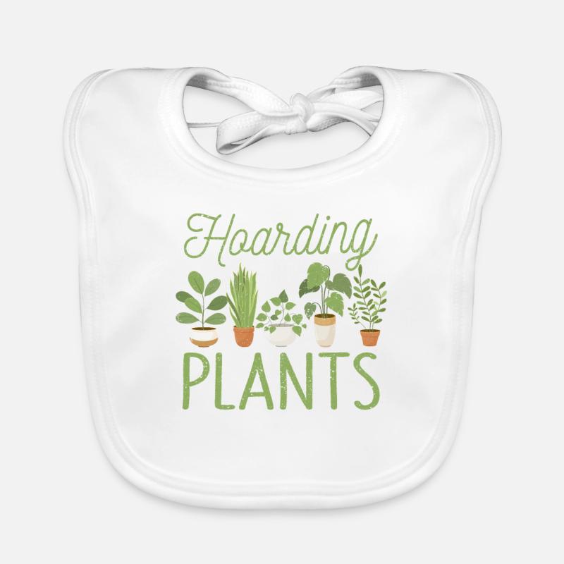 Ce n’est pas thésauriser quand c’est drôle de plantes Bavoir bio Bébé