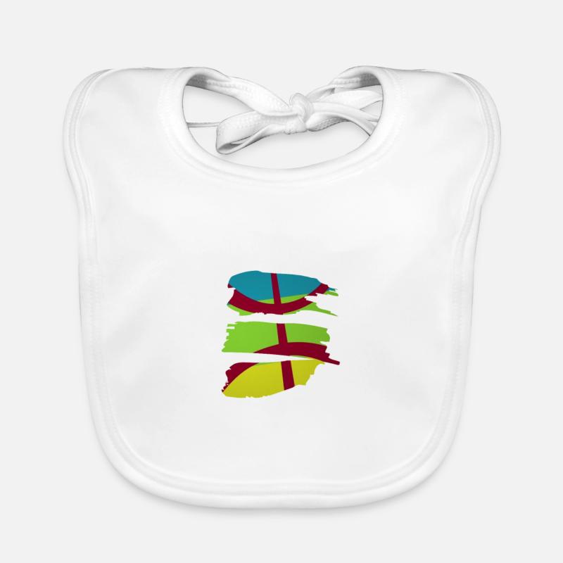 kabyle T-shirt graffiti Le Printemps berbère Bavoir bio Bébé