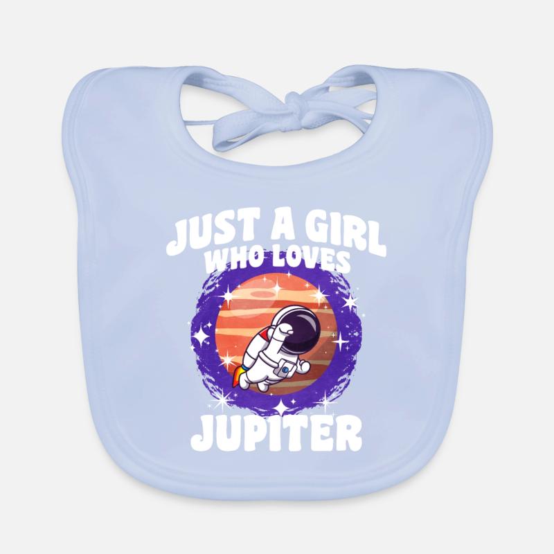 Fille Jupiter Cadeau Bavoir bio Bébé