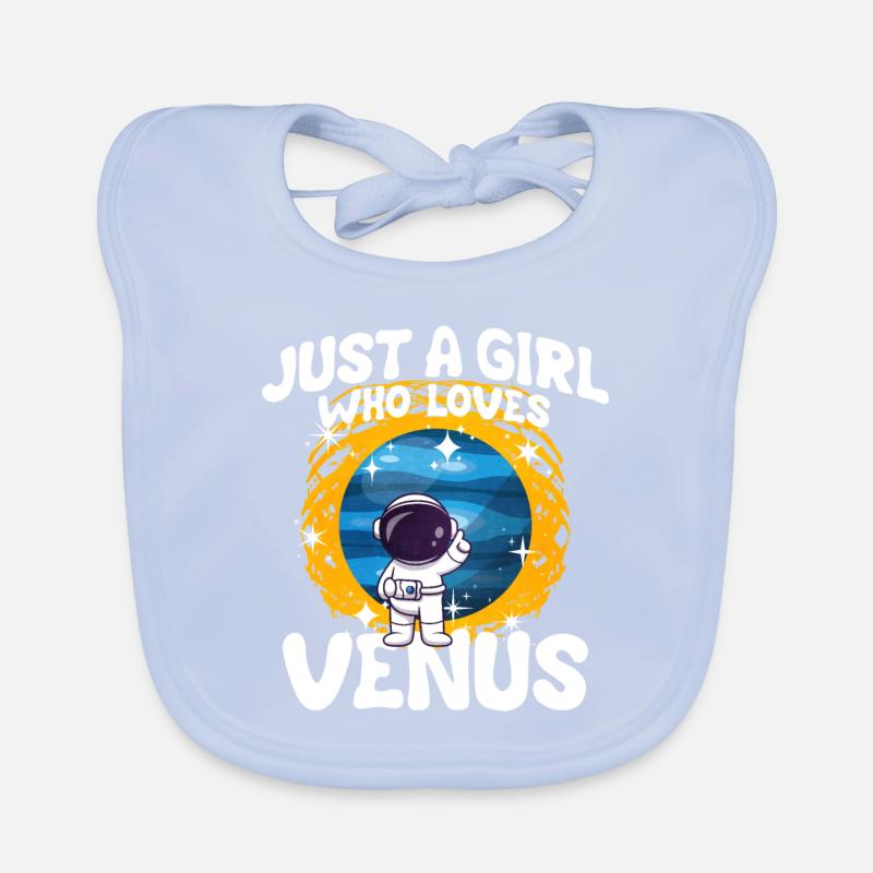 Mädchen Venus Geschenk Baby Bio-Lätzchen