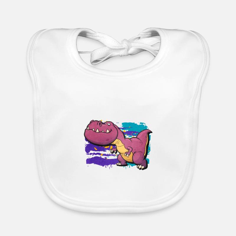 T-Rex Organic Baby Bibs