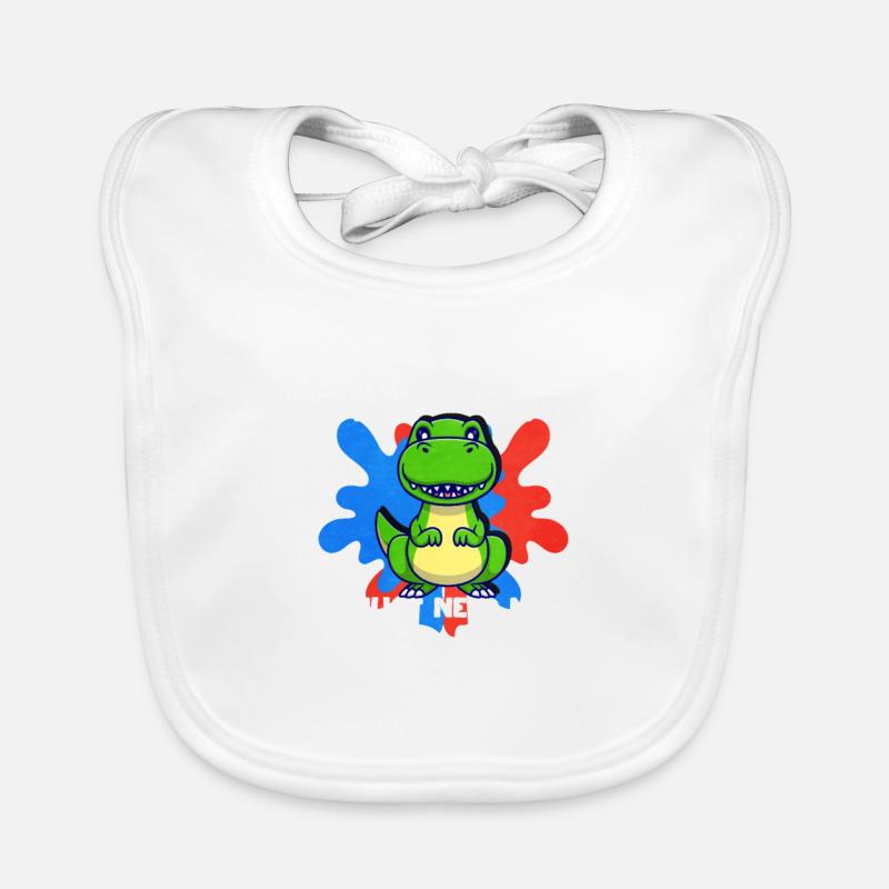 T-Rex Organic Baby Bibs