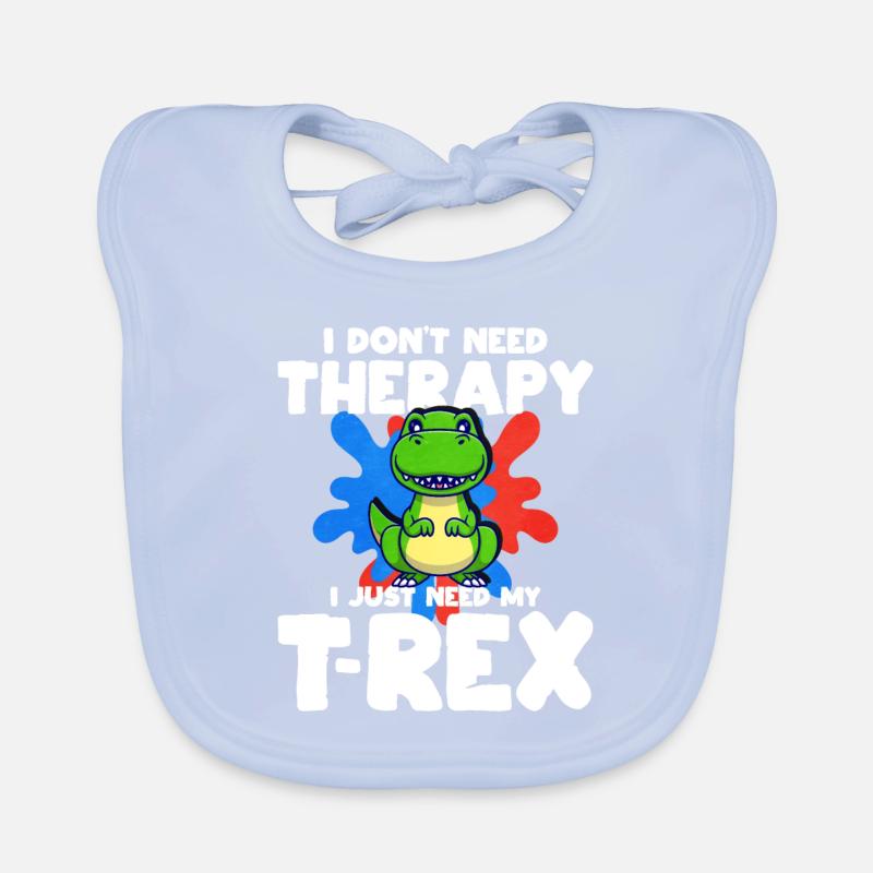T-Rex Organic Baby Bibs