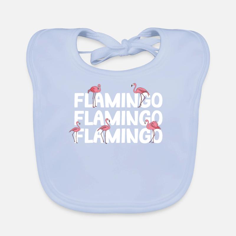 Flamingo Baby Bio-Lätzchen