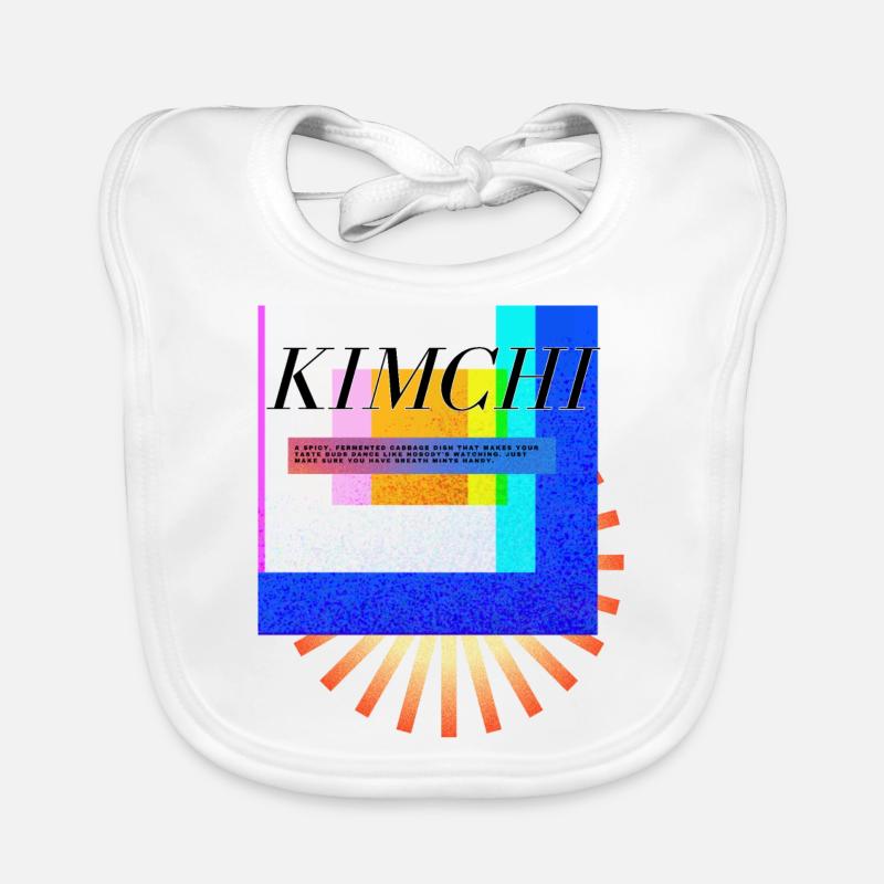kimchi définition coréen dicton anglais Bavoir bio Bébé