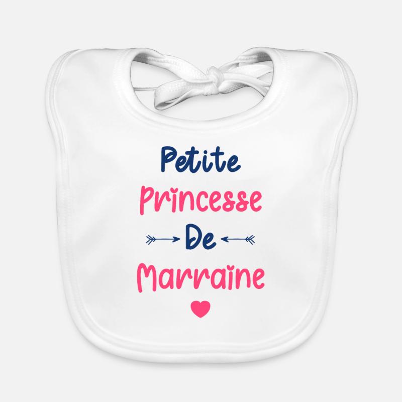 Petite princesse de marraine Bavoir bio Bébé