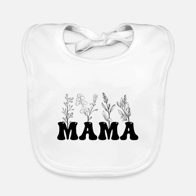 Mother Nature, mama plants Organic Baby Bibs
