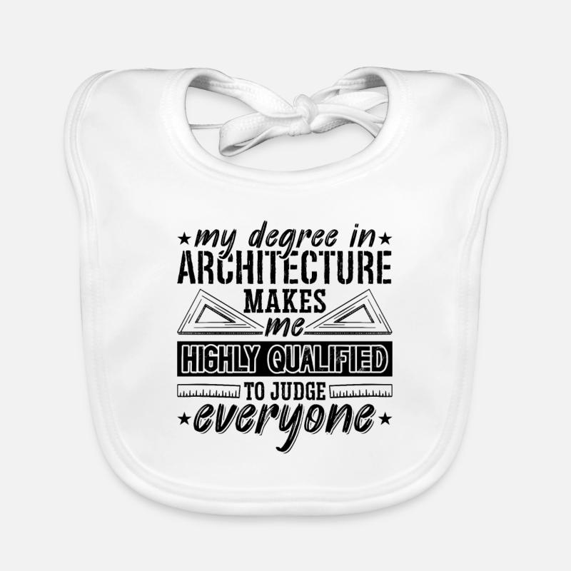 Mon diplôme en architecture EConstruction Architects Bavoir bio Bébé