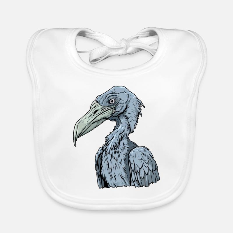 Becco a scarpa Bavaglino ecologico per neonato