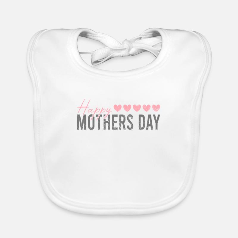 Fête des mères Bavoir bio Bébé