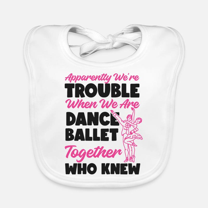 Ballet Danseuse Danse Ballerine Bavoir bio Bébé