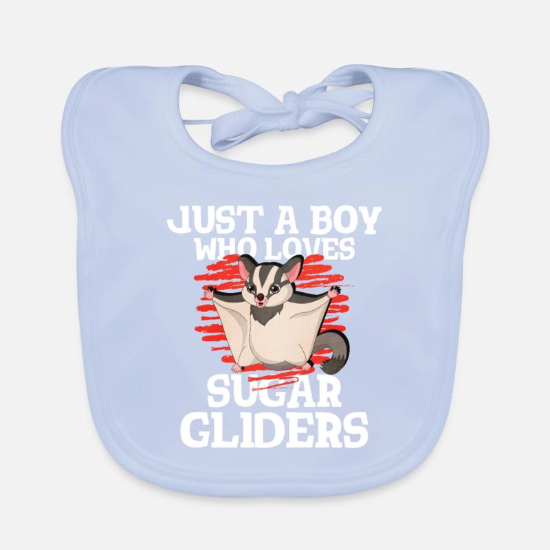 Flughörnchen Baby Bio-Lätzchen