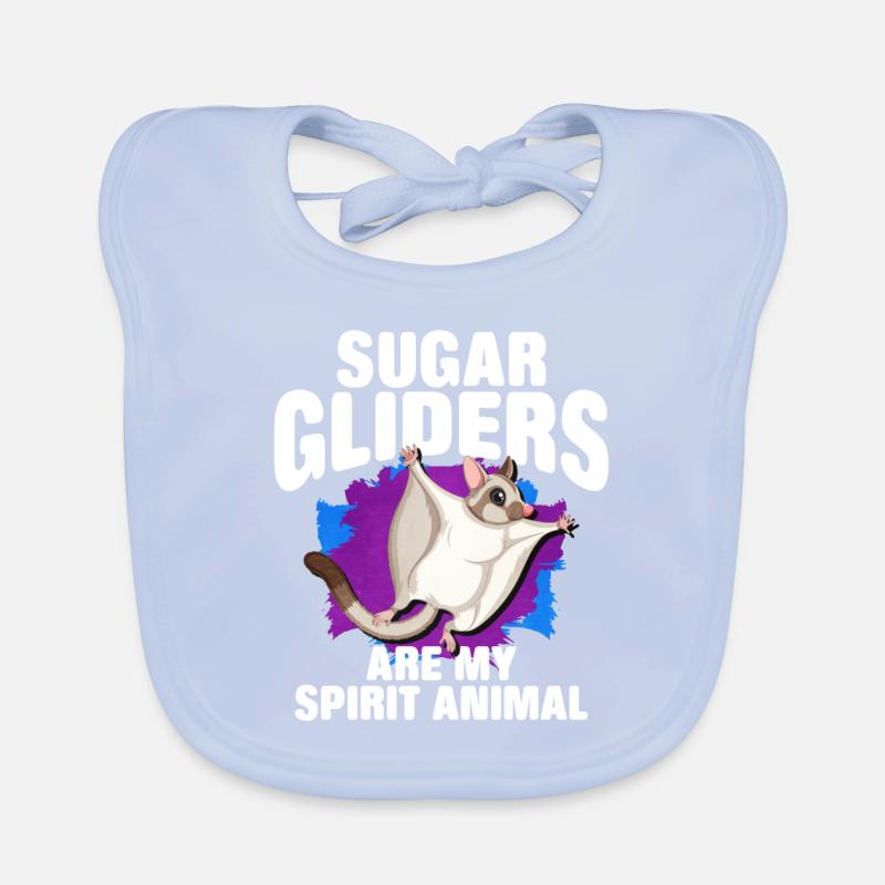 Flughörnchen Baby Bio-Lätzchen