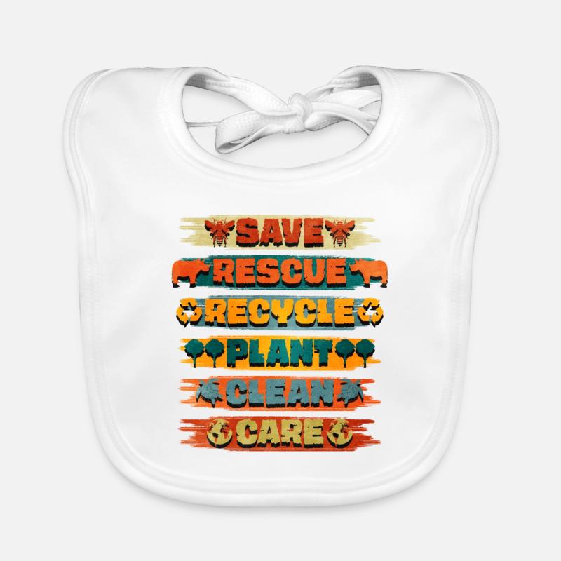 Recyclage Bavoir bio Bébé