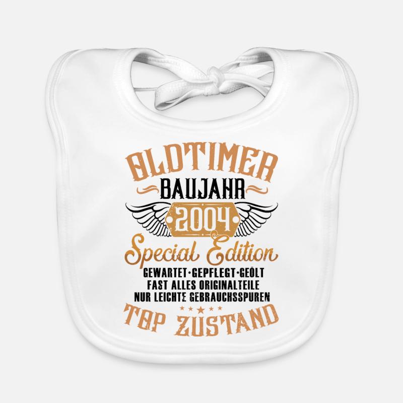 19. GEBURTSTAG OLDTIMER 2004 Baby Bio-Lätzchen