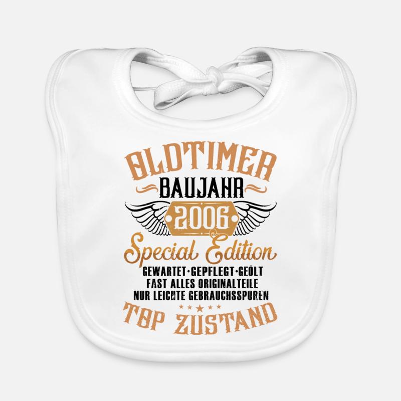 17. GEBURTSTAG OLDTIMER 2006 Baby Bio-Lätzchen