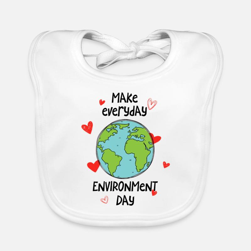 Make everyday environment day Baby Bio-Lätzchen