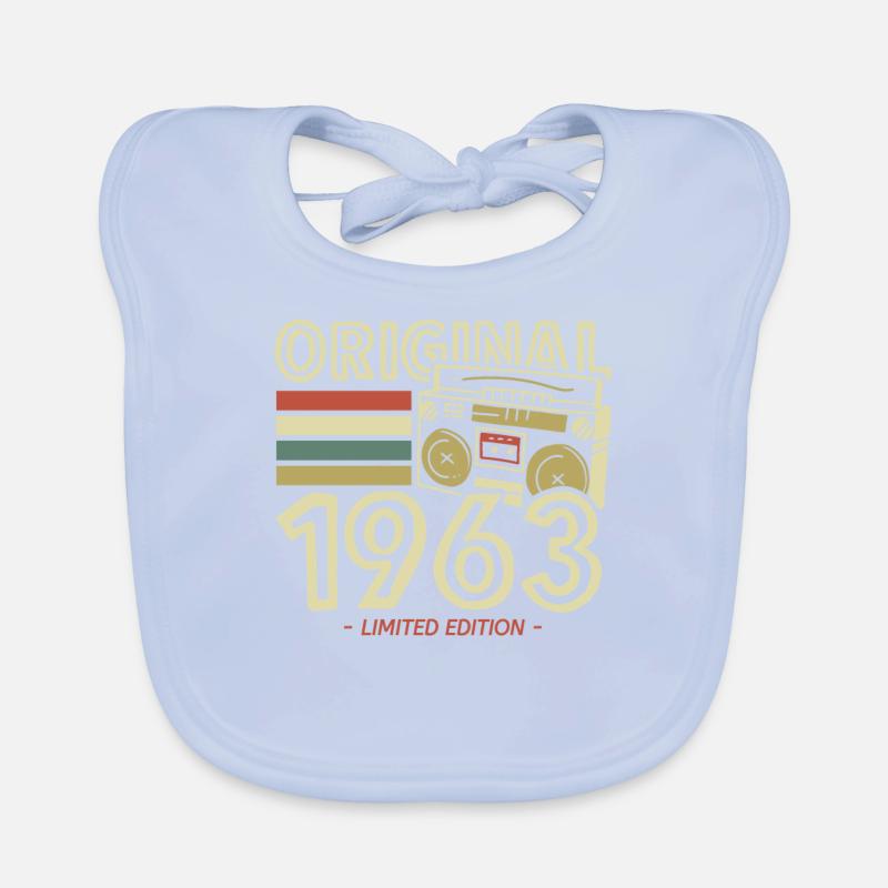1963 Die Geburt einer Legende Geburtstag Geschenk Baby Bio-Lätzchen