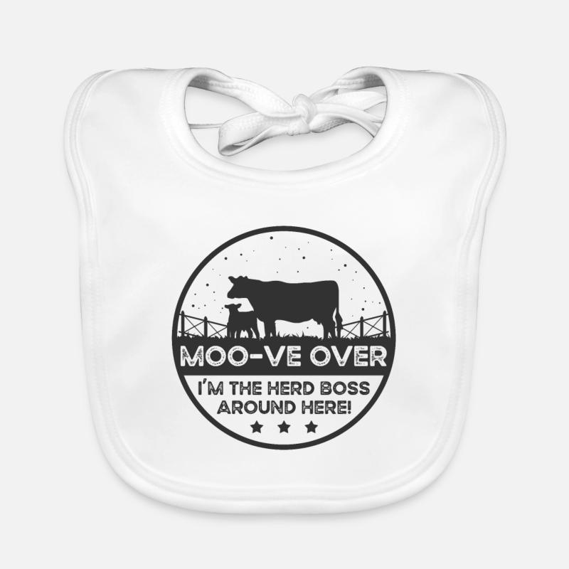 Moo -ve About Cow - Dexter Organic Baby Bibs