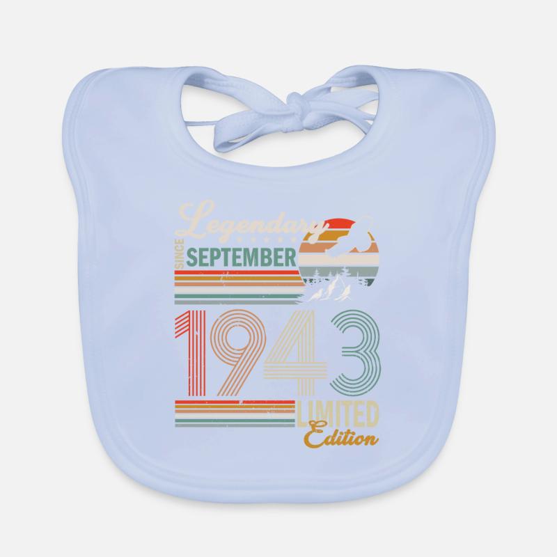 SEPTEMBRE 1943 Bavoir bio Bébé