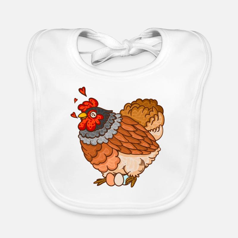 Chicken Breed Chicken Green Layer Eggs Chicken Breeder Organic Baby Bibs