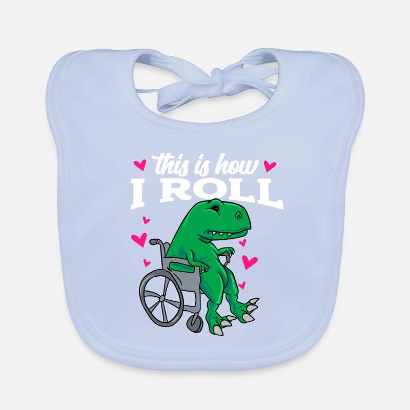 Rollstuhl Baby Bio-Lätzchen