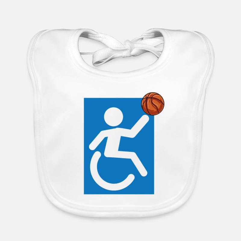 Rollstuhl Baby Bio-Lätzchen