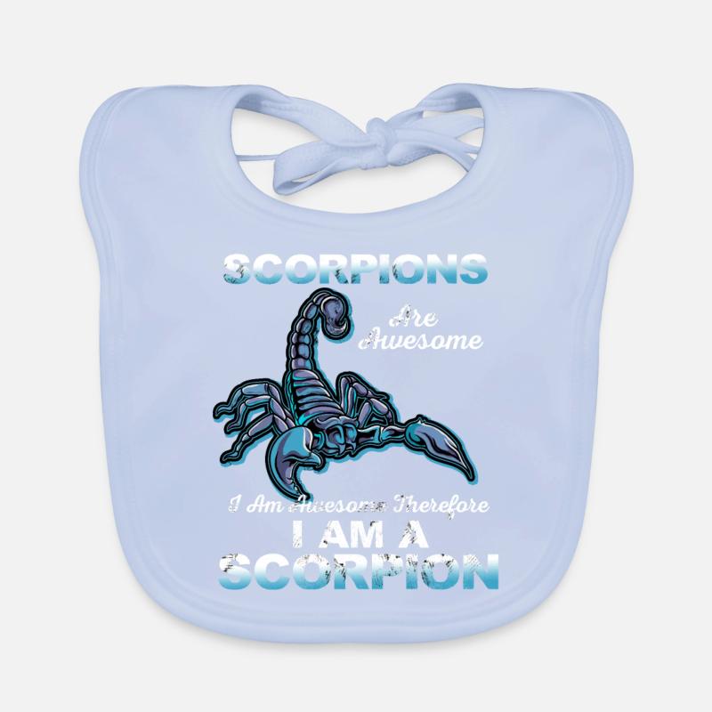 Scorpion Organic Baby Bibs