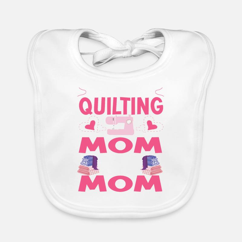 Quilten Geschenk Nähen Stricken Quilter Baby Bio-Lätzchen
