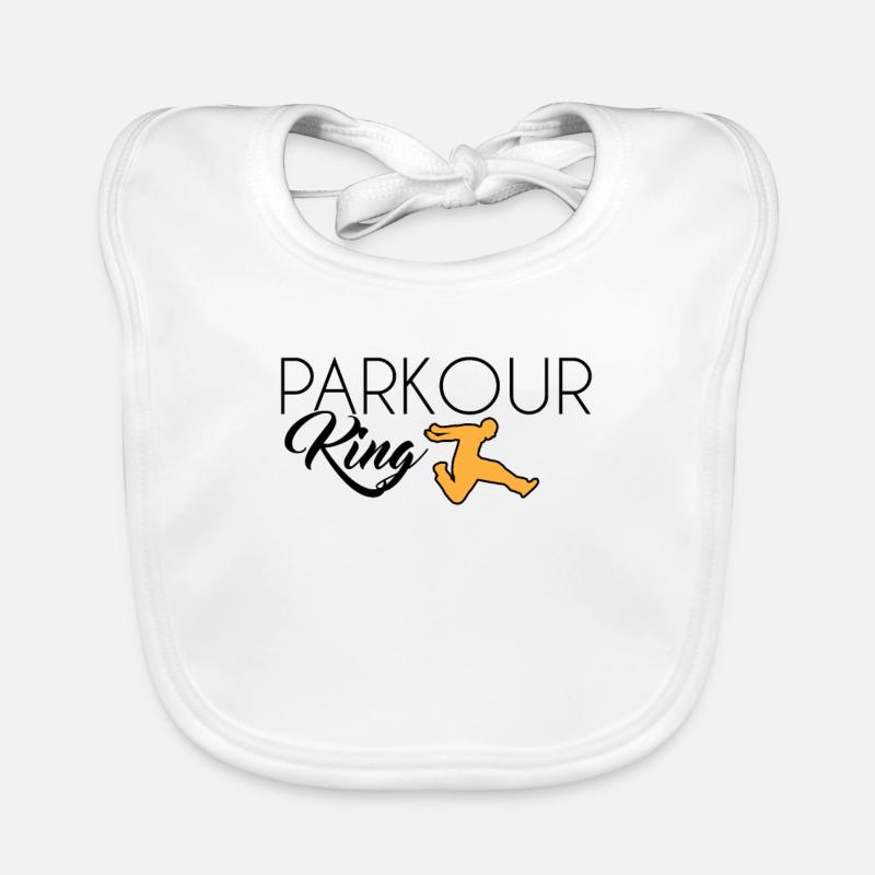 Parkour King Baby Bio-Lätzchen