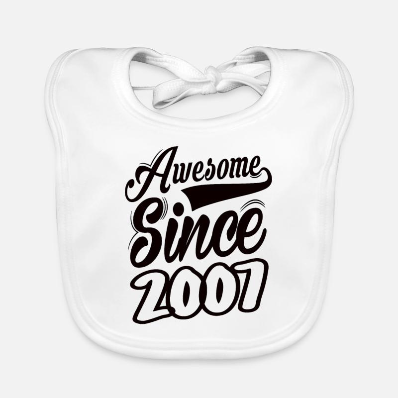 Awesome Since 2007 Organic Baby Bibs