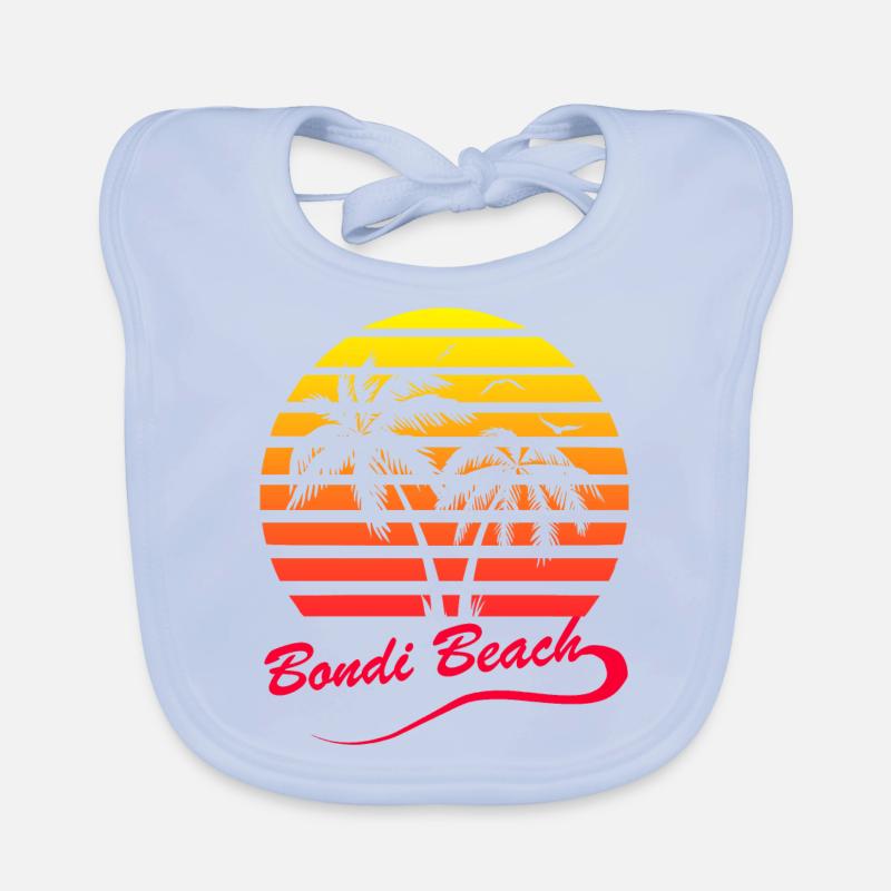 Bondi Beach Bavoir bio Bébé