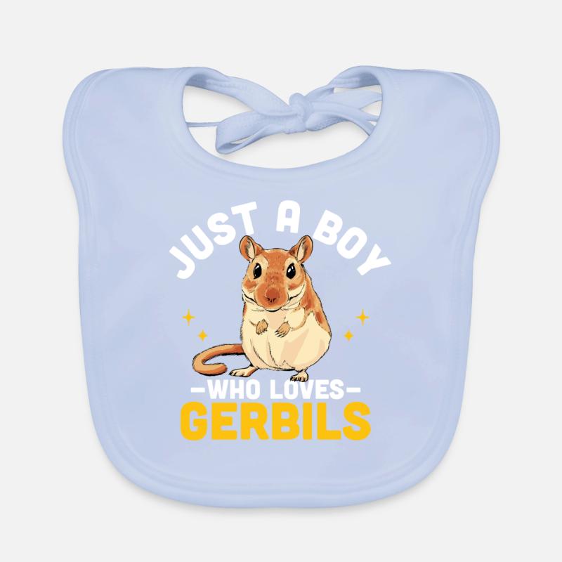Gerbil Organic Baby Bibs